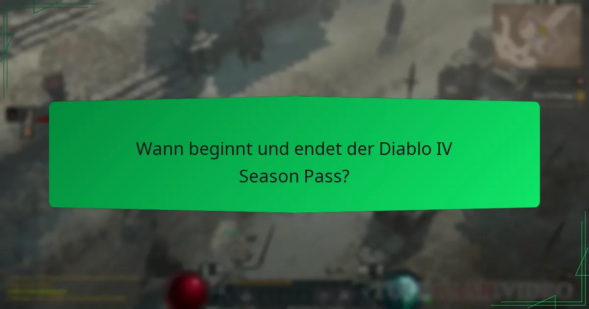 Wie viel kostet der Diablo IV Season Pass?