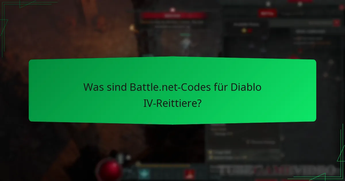 Wie kann ich Battle.net-Codes für Reittiere erwerben?