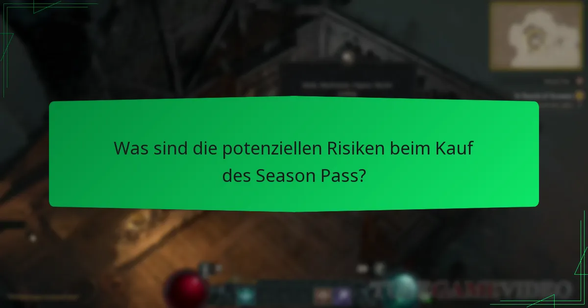 Wie funktioniert der Diablo IV Season Pass?