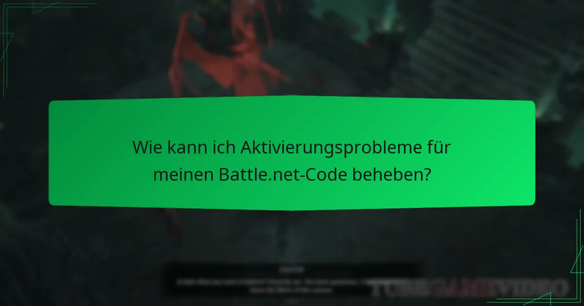 Was sind häufig gestellte Fragen zu Battle.net-Codes?
