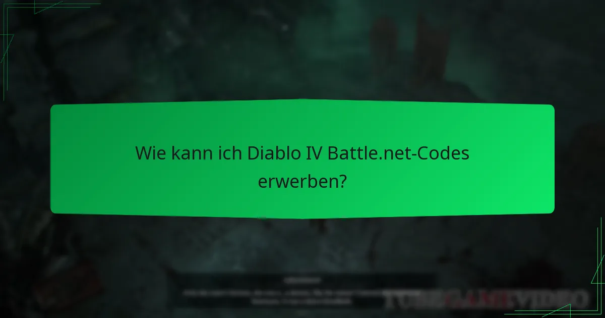Wie löse ich meinen Diablo IV Battle.net-Code ein?